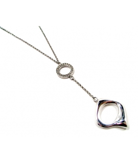 Necklace Silver 'Circles'