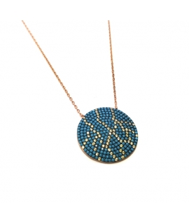 Necklace Silver 'Circle'