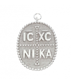 Child Pendant Silver "IC XP NI KA"