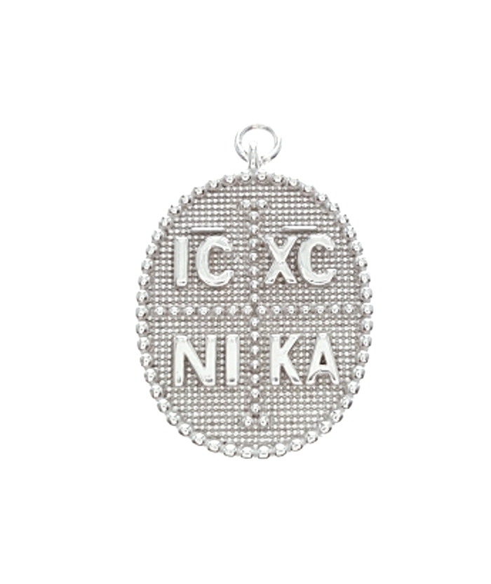 Child Pendant Silver "IC XP NI KA"
