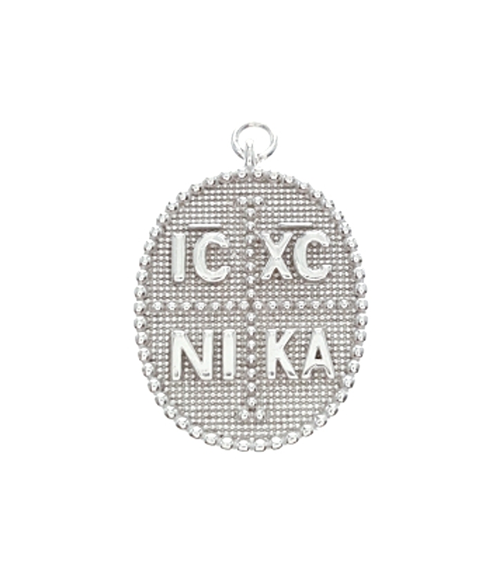 Παιδικό Φυλαχτό Ασημένιο "IC XP NI KA"