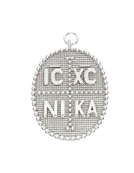Child Pendant Silver "IC XP NI KA"