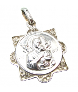 Child Pendant Silver 950° Filigram