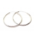 Earrings hoop Silver Classic XL