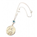 Car Amulet Silver 925° "Saint Christopher"