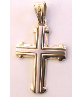 Cross Baptism gold K14 2