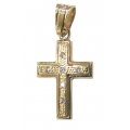 Cross Baptism gold 'Mini'