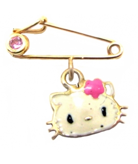 Child Pendant Gold "Hello Kitty"