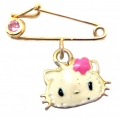 Παιδικό Φυλαχτό Χρυσό "Hello Kitty"