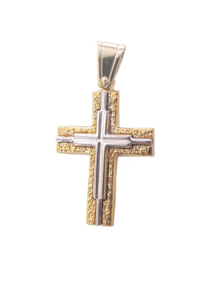 Cross Baptism gold K14