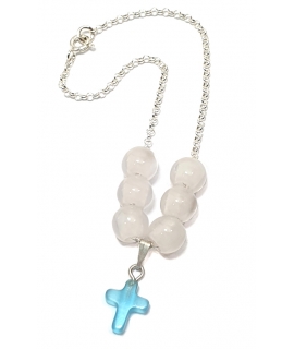 Car Amulet Silver 925° "Cross"