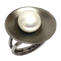 Ring Silver with Pearl
