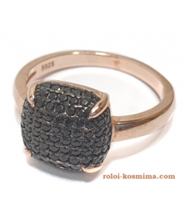 Ring Silver Rosegold 2