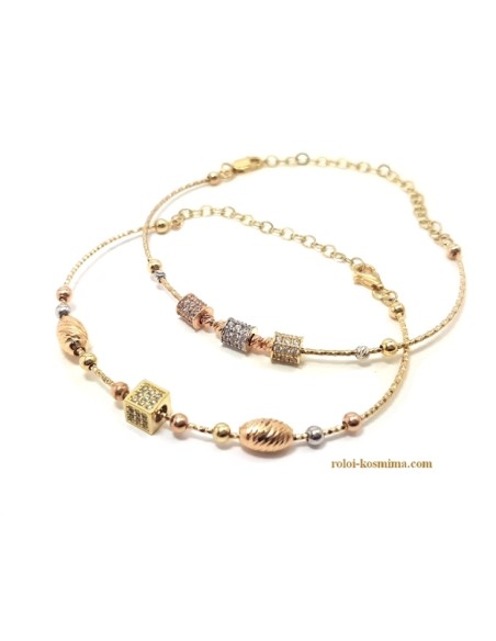 Bracelet gold K14