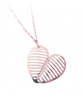 Necklace whitegold 'Heart'
