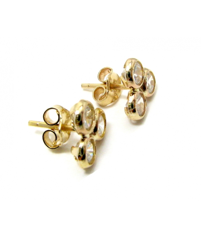 Earrings gold K14 