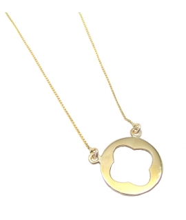 Necklace Gold K14 'Van Cleef' 2