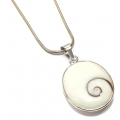 Necklace Silver 'Sea Eye'
