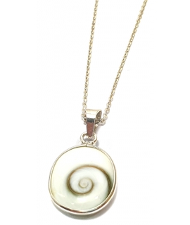Necklace Silver 'Sea Eye'