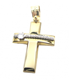Cross Baptism gold K14  2