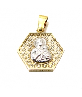 Child Pendant Gold 'Mary'