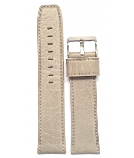 Leather Strap Grey 22mm Tzevelion ART446
