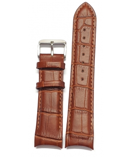 Leather Strap light brown 22mm Tzevelion ART8596CU