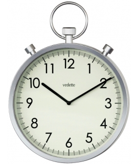 Wall Clock Vedette Aluminum