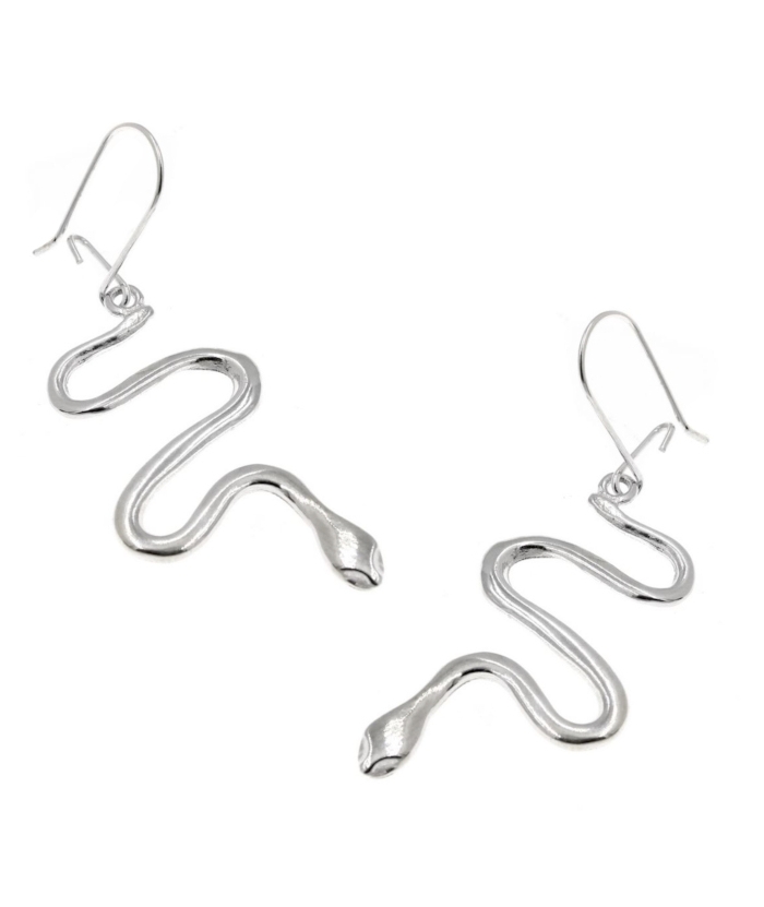 Earrings Silver "Snake"
