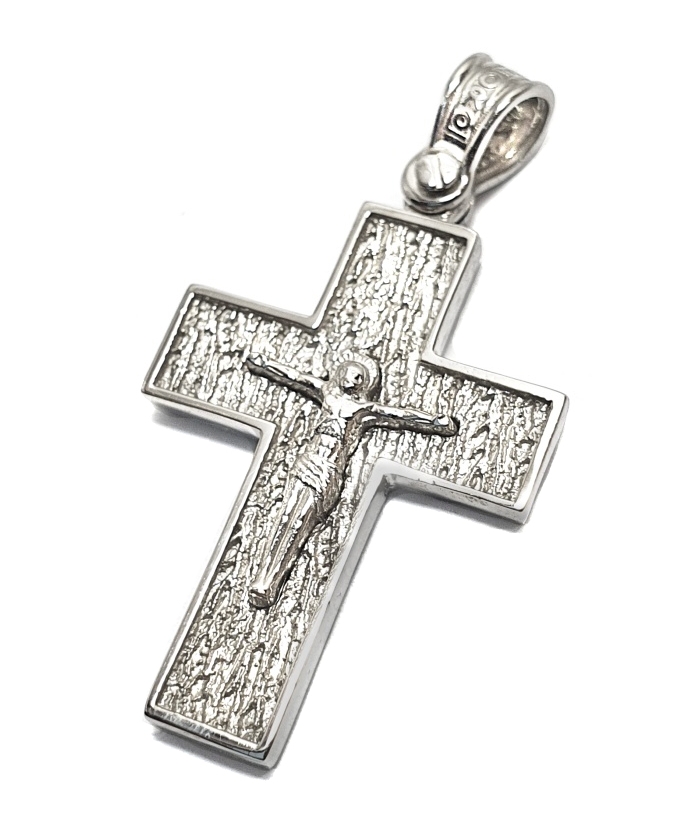 Cross Baptism  whitegold 