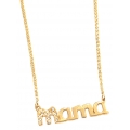Necklace gold K14 Mama