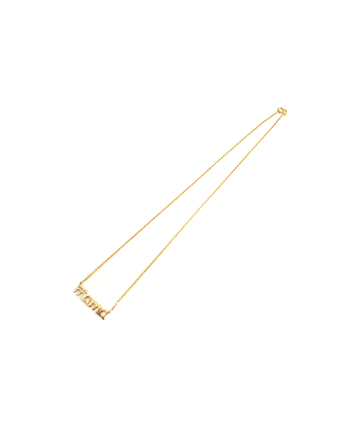 Necklace gold K14 Mama