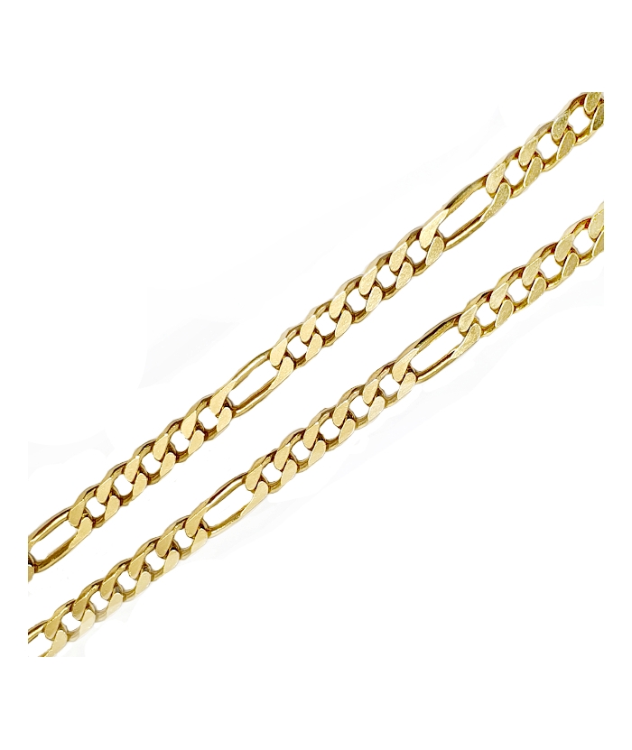Αλυσίδα Λαιμού Χρυσή Κ14 Μασίφ 50cm πάχος 4mm