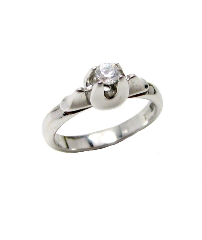 Engagement Ring K14 'zircon'