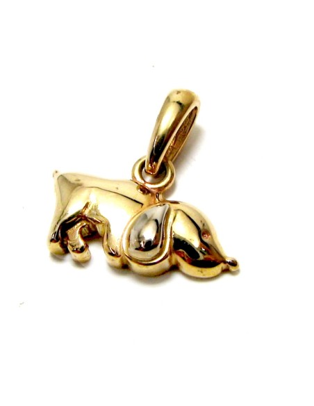 Pendant Gold Κ14 'Dog' 