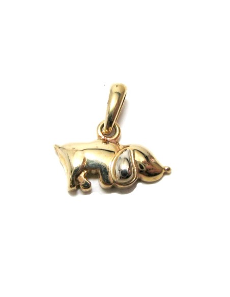 Pendant Gold Κ14 'Dog' 