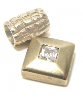 Pendant Gold Κ14 'Rhombus'