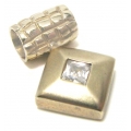 Pendant Gold Κ14 'Rhombus'