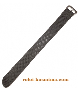 Λουράκι Nato S142 Perlon Μαύρο 22mm 2