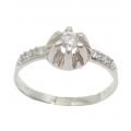 Engagement Ring K14 'zircon'