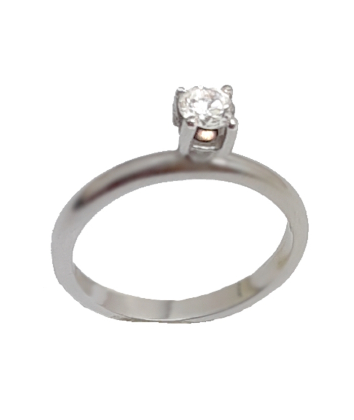 Engagement Ring K14 'zircon'
