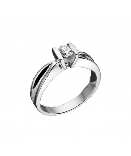 Engagement Ring K18 diamond