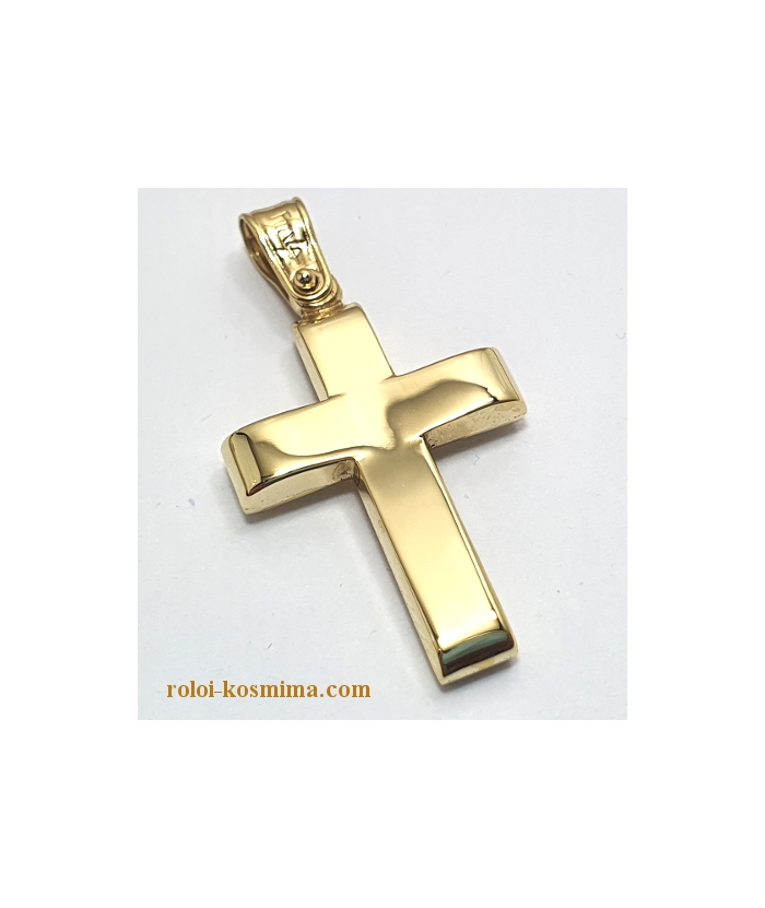 Cross Gold K14 two sides