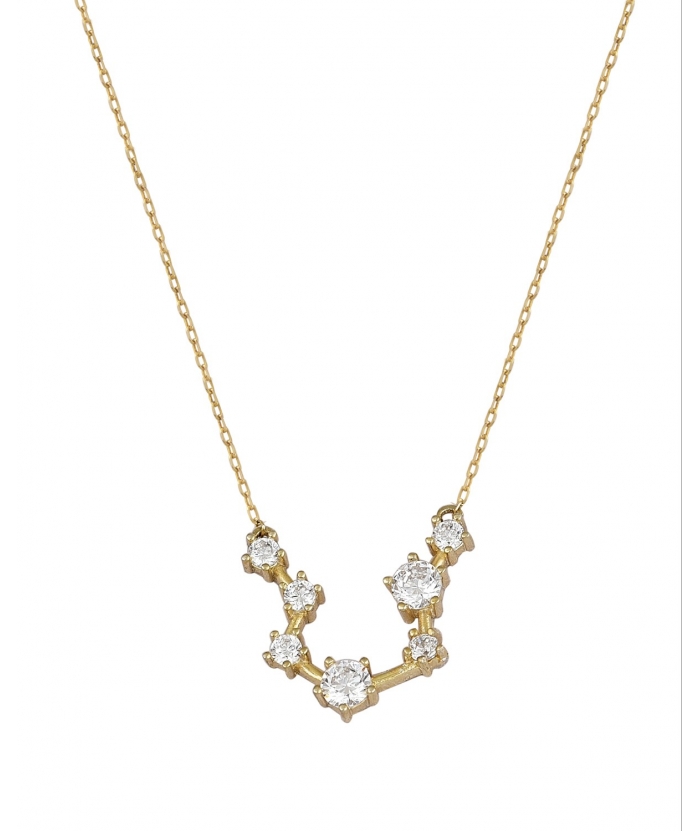 Zodiac Sign Gold K14 Aquarius Filva 024999