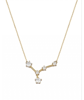 Zodiac Sign Gold K14 Cancer Filva 025003