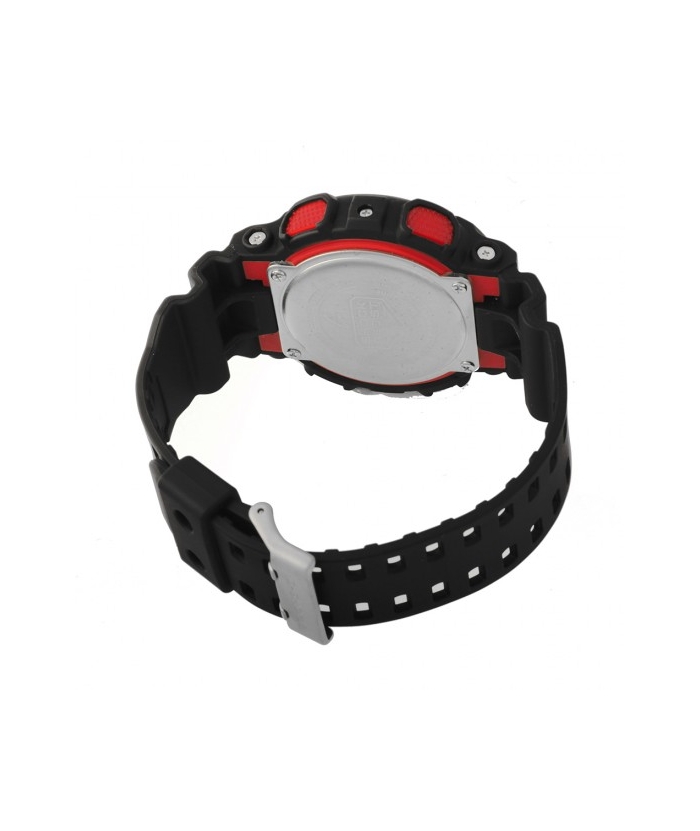 CASIO GA-100-1A4ER G-SHOCK Analoque-digital Red details