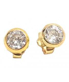 Earrings gold K14 