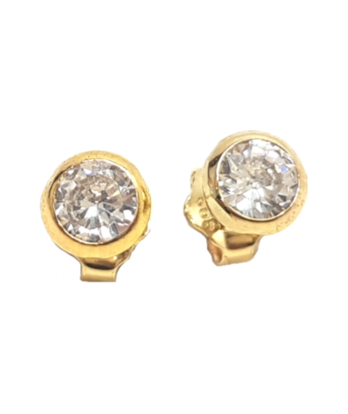 Earrings gold K14 