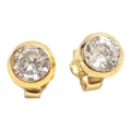 Earrings gold K14 