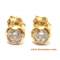 Earrings gold K14 